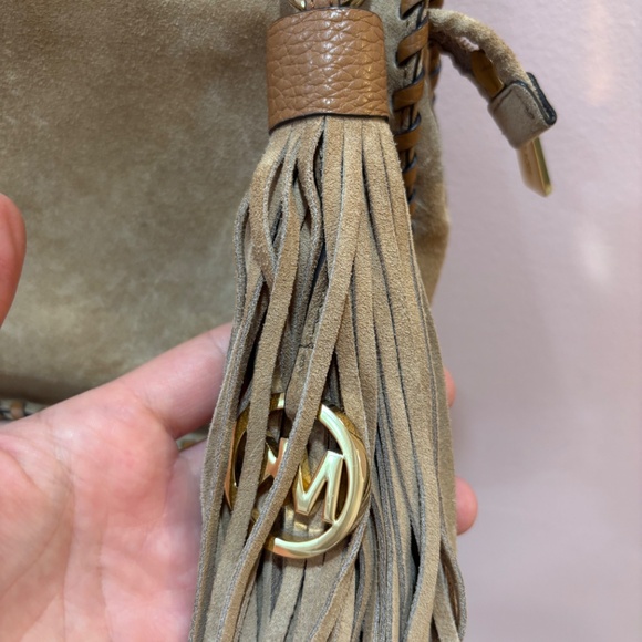 MICHAEL KORS WOMEN'S SUEDE HANDBAG - Picture 3 of 12